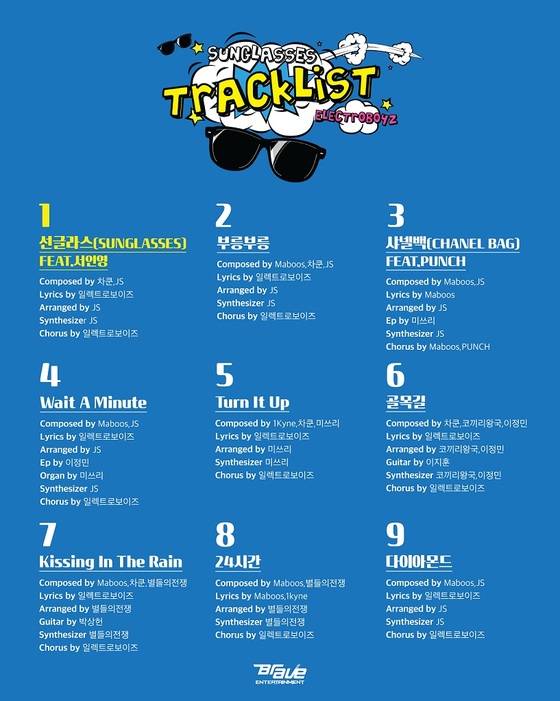 힙합그룹 일렉트로보이즈의 새 앨범 트랙리스트가 베일을 벗었다.© News1star / 브레이브엔터테인먼트