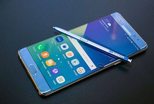 갤럭시 노트7 코랄 블루 (사진=씨넷)