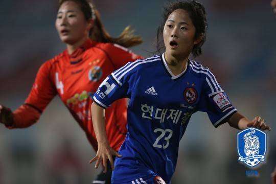 인천현대제철 이민아. 대한축구협회 제공
