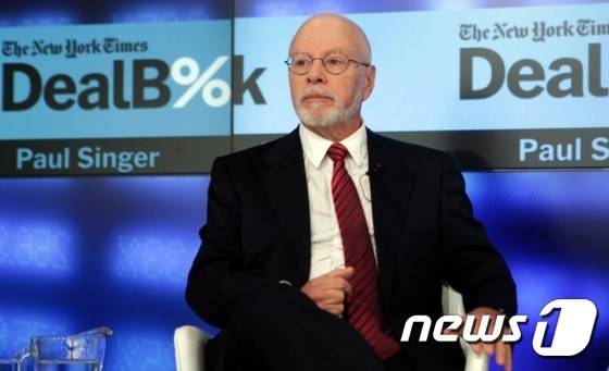 폴 싱어 엘리엇 회장 ©AFP= News1