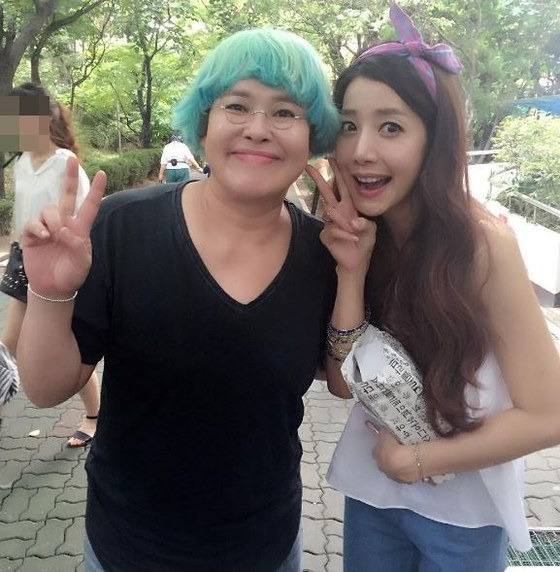 오승은이 이영자와 찍은 사진을 공개했다. © News1star / 오승은 SNS