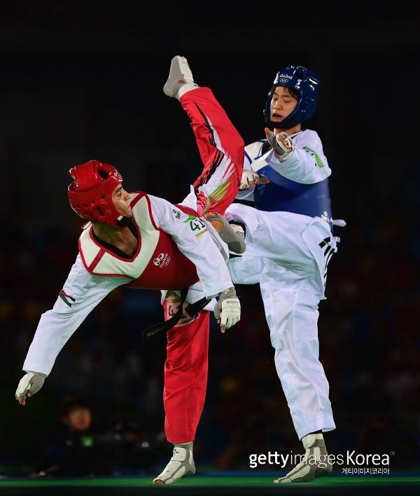 이대훈이 금메달 도전은 무산됐으나 동메달로 2회 연속 올림픽 메달 획득 도전은 계속된다. 게티이미지/이매진스