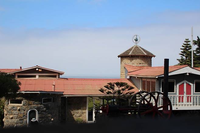 이슬라 네그라 네루다의 집.