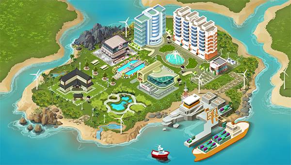 △‘더라이프’ 섬 이미지