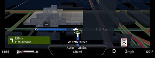 재규어 XF 계기판./재규어랜드로버 제공