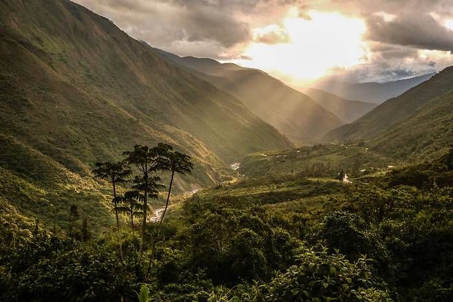 피삭에서 마추픽추까지 이어지는 성스러운 계곡. 노동효 제공