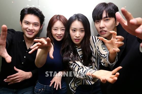 tvN 'SNL코리아 시즌8' 새 크루 장도윤, 이수민, 김소혜, 이명훈(사진 맨 왼쪽부터 오른쪽으로)/사진=홍봉진 기자