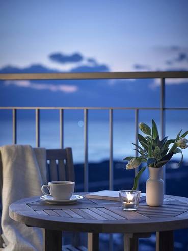 해비치 호텔앤드리조트 제주의 한 객실 테라스 이미지. /해비치 제주 제공