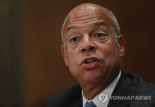 제이 존슨 미 국토안보부 장관 [AP=연합뉴스]