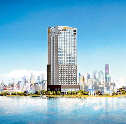 영종도 호텔 리베라 베리움 조감도.