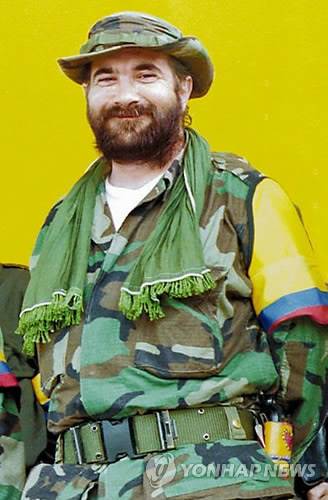콜롬비아무장혁명군(FARC) 지도자 로드리고 론도뇨의 과거 사진(EPA=연합뉴스 자료사진)