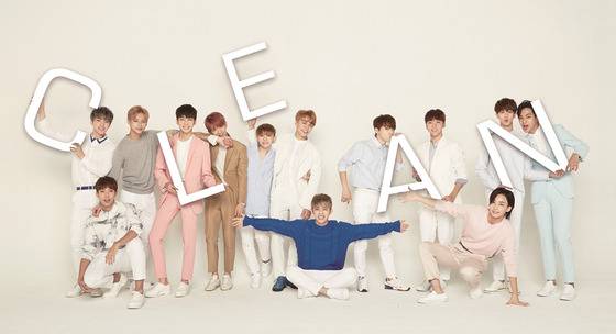 그룹 세븐틴이 미국 향수 브랜드 클린(Clean) 전속 모델로 발탁됐다.© News1star / 클린