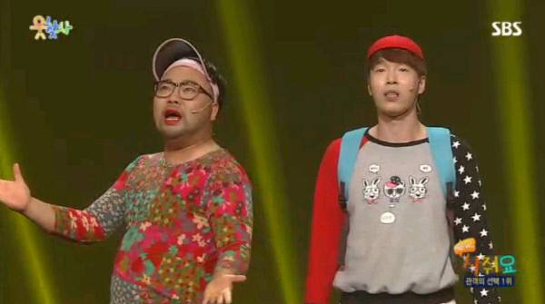 지난 12일 <웃찾사>에서 관객의 선택 1위를 차지한 ‘사줘요’ 코너.  방송화면 캡처