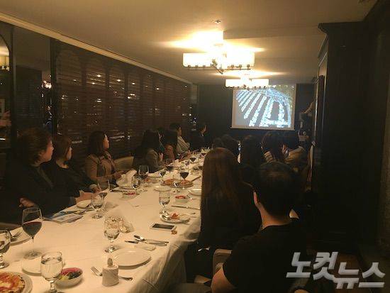 에어칼린 원데이 클래스에 많은 여행객이 참가했다. (사진=김유정 기자)