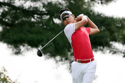 최진호의 1라운드 경기 모습 [KPGA 제공=연합뉴스]