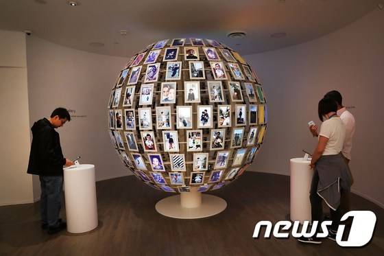 미국 뉴욕에 위치한 구글 팝업스토어. © AFP=뉴스1