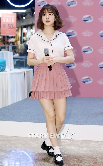 [★포토]은하, '인형이 걷는 줄'