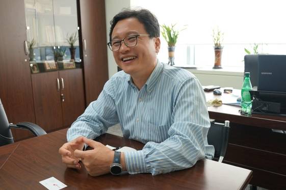 최창남 시스트란 인터내셔널 대표. /김범수 기자