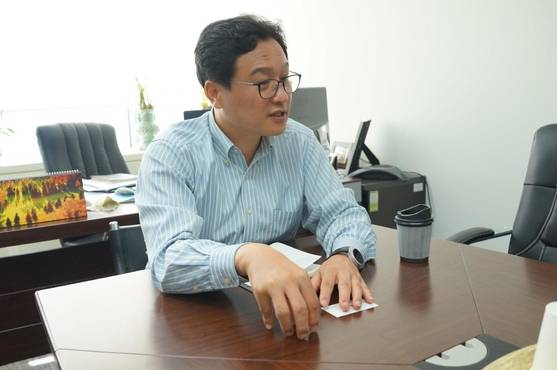 최창남 시스트란 인터내셔널 대표. /김범수 기자