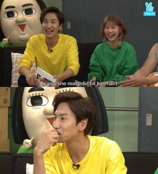 배우 이광수 / 사진=V앱 ‘‘마음의 소리’ 드라마 토크‘’ 캡처