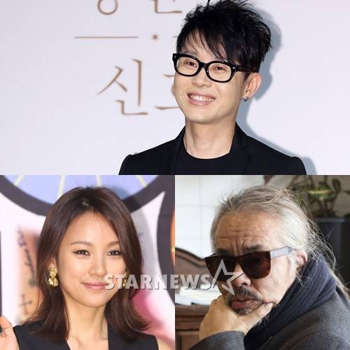 이승환 전인권 이효리(왼쪽 위부터 시계방향) / 사진=스타뉴스