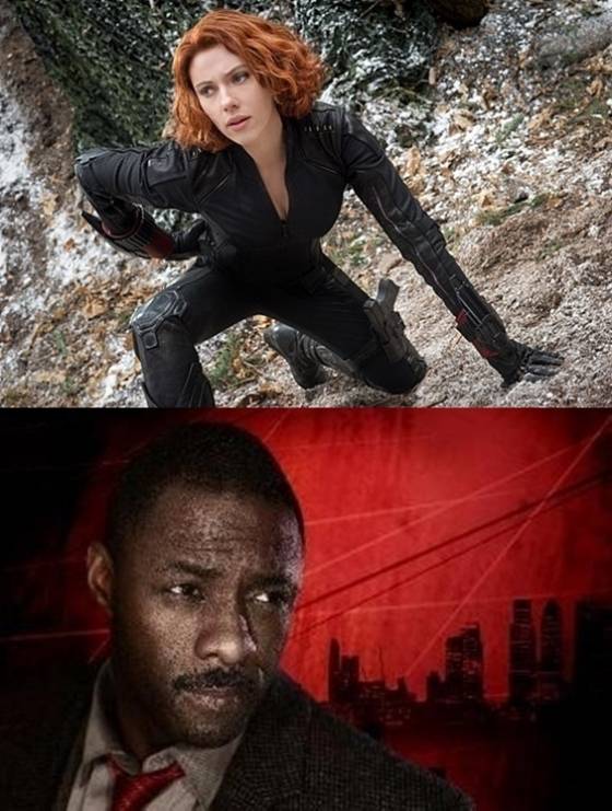 스칼렛 요한슨, 이드리스 엘바 /사진=영화 스틸컷