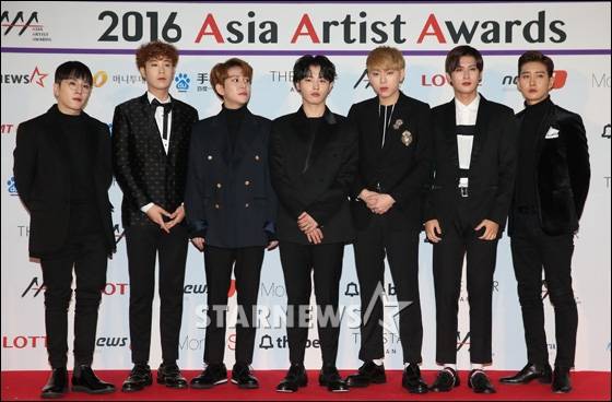 [★포토]블락비 '블랙으로 통일'