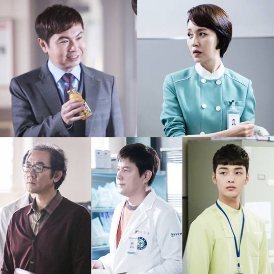 (왼쪽 위부터 시계방향) 임원희, 진경, 김민재, 변우민, 김홍파