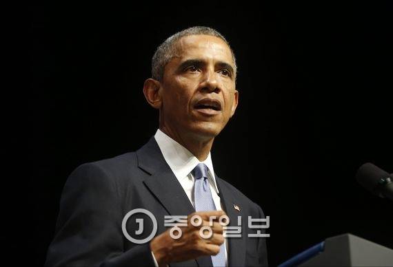 버락 오바마 미국 대통령. [중앙포토]