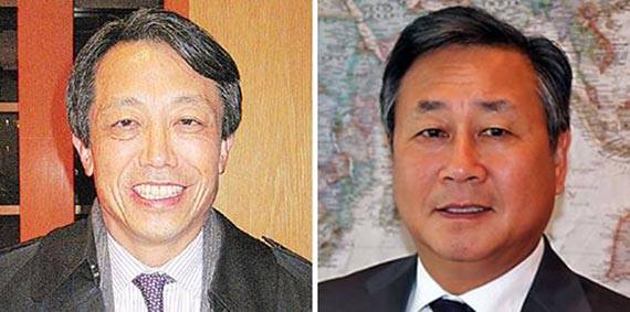 김원수(左), 김숙(右)