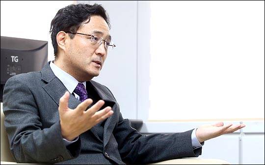 박성민 교육부 역사교육정상화 추진단 부단장. ⓒ데일리안 박항구 기자