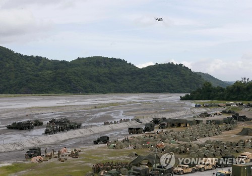 10월 필리핀에서 실시된 미군과 필리핀군의 합동 상륙훈련[AP=연합뉴스]