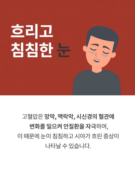 흐리고 침침한 눈