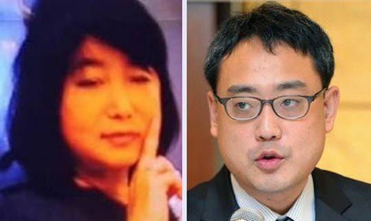 JTBC가 국정농단 사태의 핵심 물증으로 제시한 '최순실 태블릿PC'에서 나온 최순실 셀카(왼쪽)과 변희재씨.