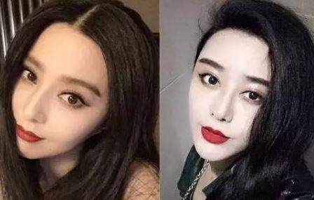 왼쪽 허청시, 오른쪽 판빙빙[사진 웨이보 캡쳐]