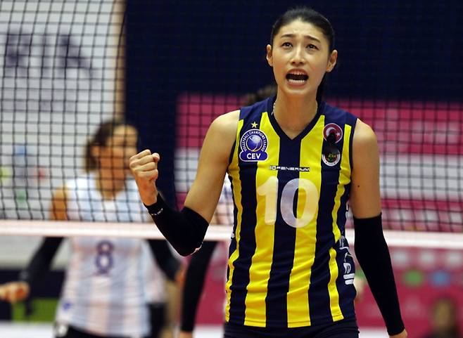 ▲ 김연경 ⓒ 페네르바체 홈페이지