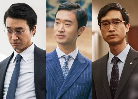 '내부자들', '도깨비', '38사기동대' 속 조우진(사진 왼쪽부터)/사진제공=영화 '내부자들' 스틸컷, tvN, OCN