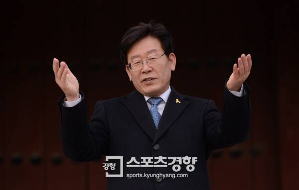 이재명 성남시장. 박민규 선임기자
