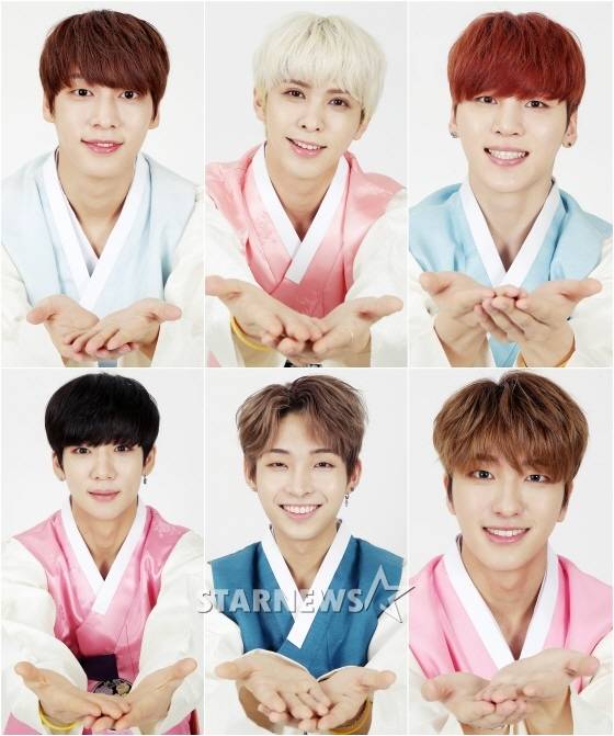 (왼쪽 위부터 시계방향) 스누퍼 멤버 상일 태웅, 우성, 세빈, 상호, 수현 /사진=김창현 기자