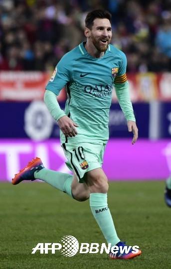 바르셀로나의 리오넬 메시. ⓒAFPBBNews = News1