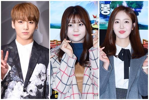 방탄소년단 정국, 여자친구 신비 엄지가 졸업한다.  사진 =이혜영기자 lhy@hankooki.com, 이규연 기자 fit@hankooki.com