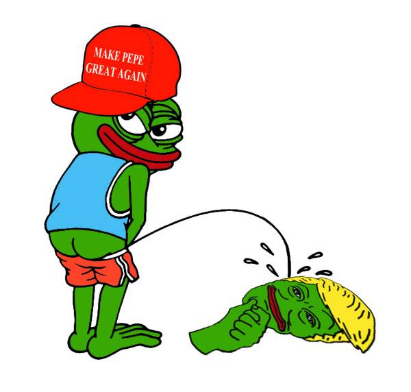 페페 더 프로그 원작자 맷 퓨리가 자신의 텀블러에 올린 그림./인터넷 캡쳐