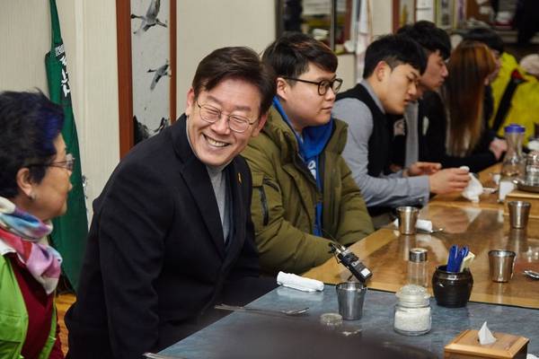 이재명 성남시장 캠프 제공.