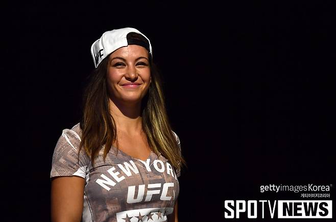 ▲ 미샤 테이트는 미녀 파이터로 우리나라에서도 인기가 많다.