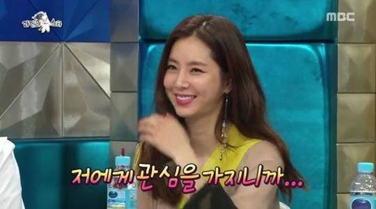 '라디오스타'에 출연한 한채아 [사진 MBC 방송 캡처]