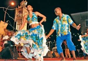 세이셸의 수도 빅토리아 시내에서 열린 축제. 세이셸관광청 제공