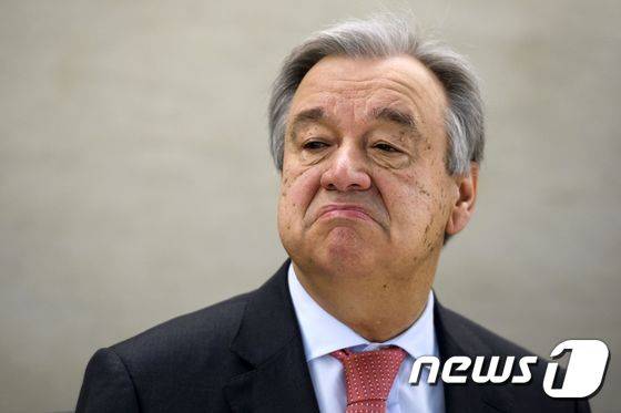 안토니우 구테흐스 유엔 사무총장. © AFP=뉴스1