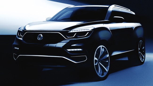 A rendering image of SsangYong Motor’s Y400 (SsangYong Motor)