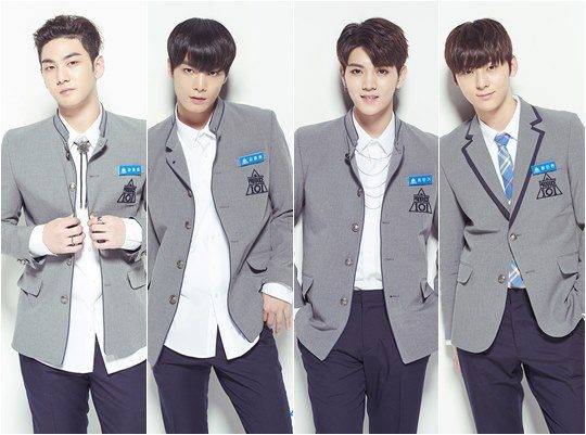 강동호, 김종현, 최민기, 황민현 / 사진제공=Mnet