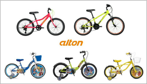 (왼쪽 위부터 시계방향으로)엑시언207, 엑시언22, 라바, 터닝메카드, 헬로카봇 자전거